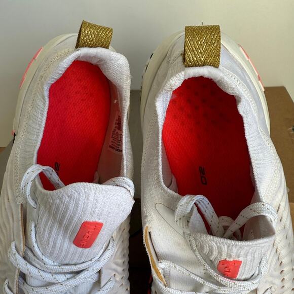 RARE Under Armour White/Orange Camo Men Running Sneakers- SZ 11.5 main image 13